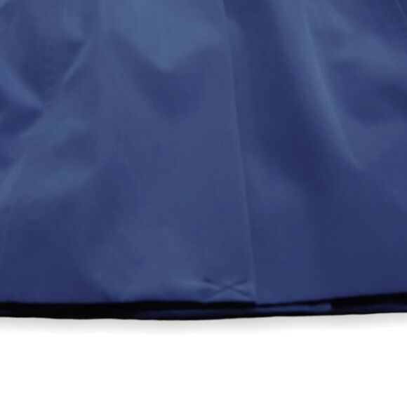 LONDON FOG BLUE Spring HOODED DOUBLE BREASTED TRENCH COAT US XS NWOT - Picture 10 of 16